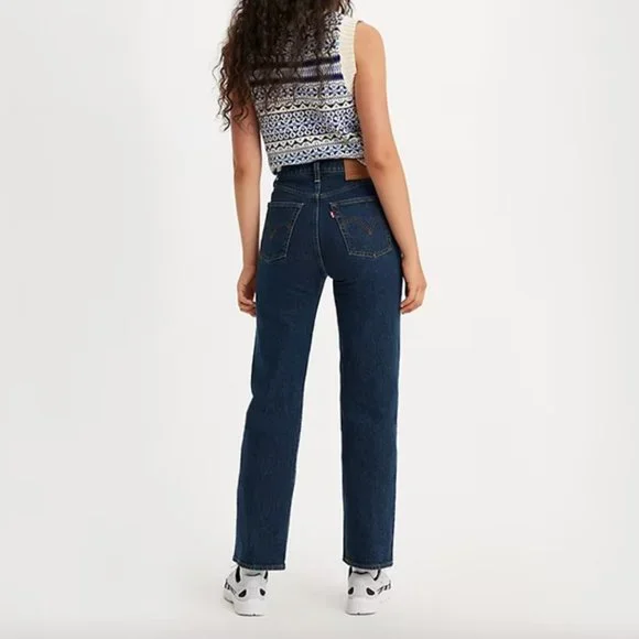 Levi's Ribcage Straight Ankle Jean, W26 L27 - Picture 3 of 7